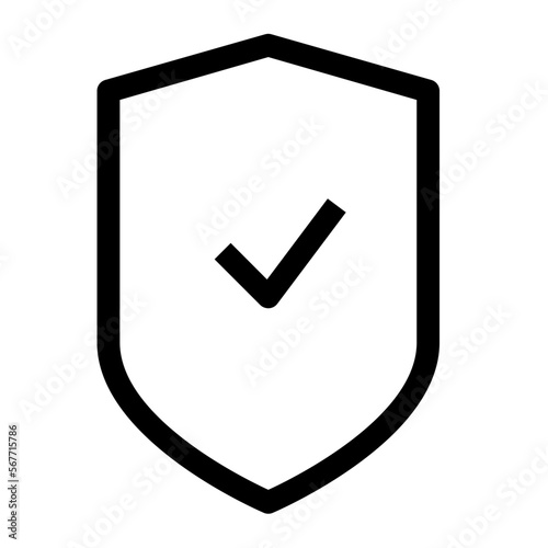 Secured line icon