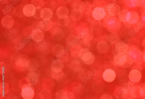 Red bokeh pattern abstract background