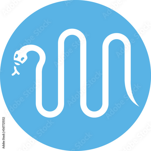 Snake Vector Icon
