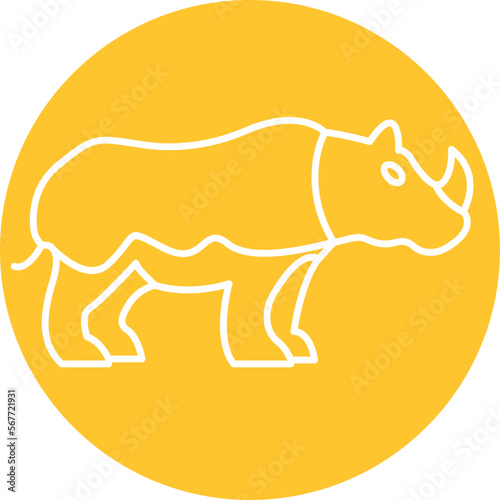 Rhino Vector Icon