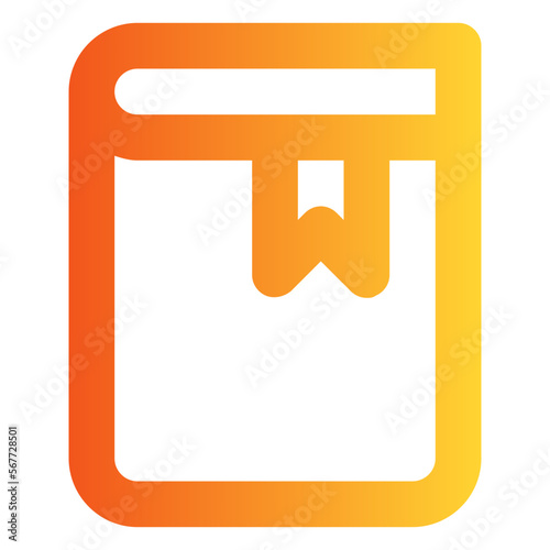 Constitution gradient icon