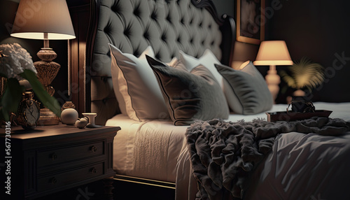 Luxury hotel room © Interactify