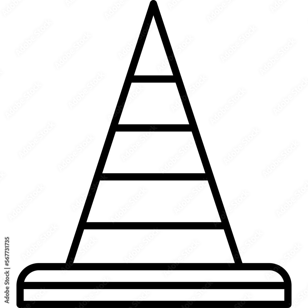 Traffic Cone Icon Traffic Cone Icon