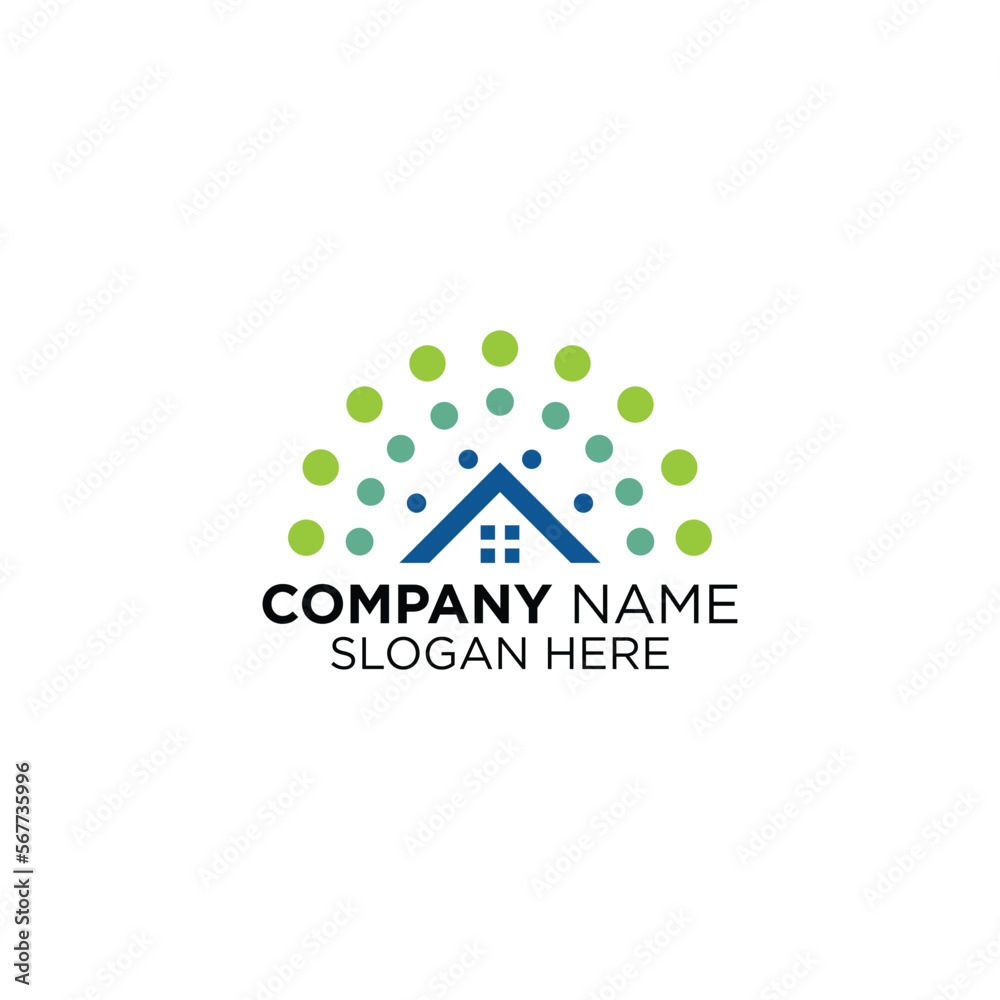 home center logo design vector, building logo inspiration home center logo design vector, building logo inspiration