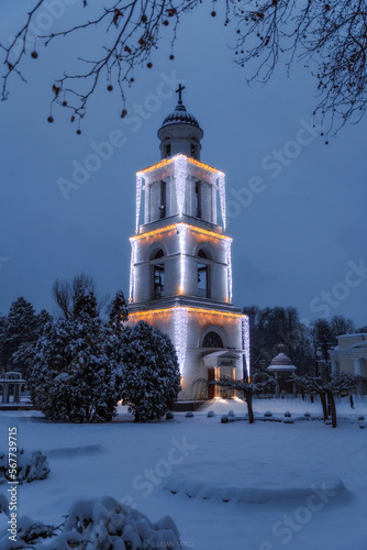 winter in the Chisinau city