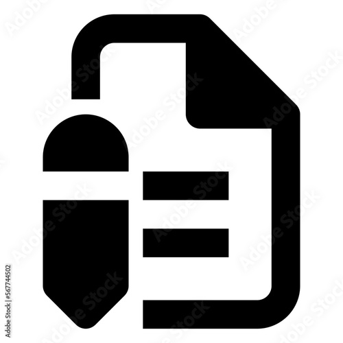 Note glyph icon