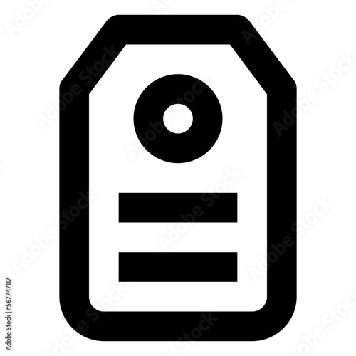 Tag line icon