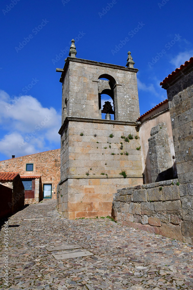 Castelo Rodrigo, Portugal - march 30 2022 : historical village center