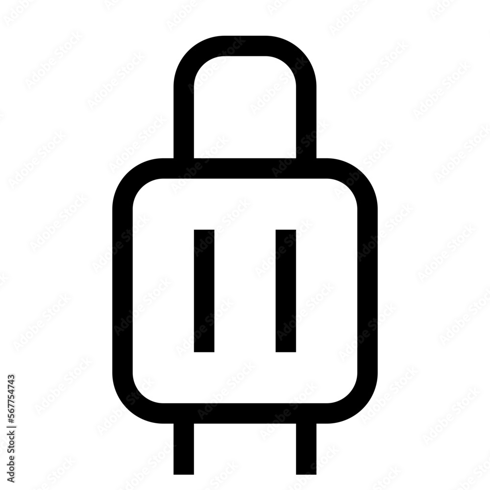 Briefcase line icon Briefcase line icon