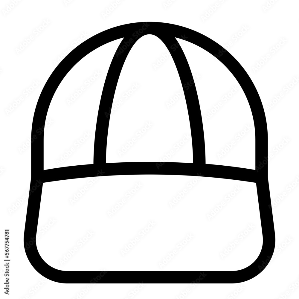 Cap line icon