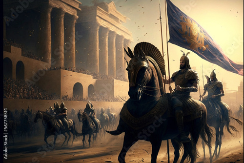 Illustrating the Mighty Achaemenid Empire: A Visual Journey photo