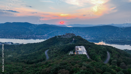 view from the mountain