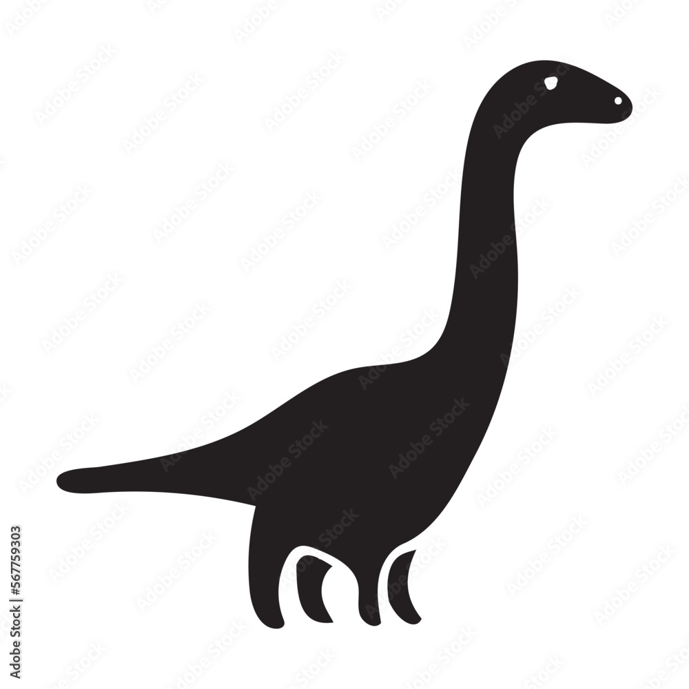 Cute dinosaur vector motif for kids. Hand drawn childlish paleo reptile illustration for quirky art. Cute dinosaur vector motif for kids. Hand drawn childlish paleo reptile illustration for quirky art.
