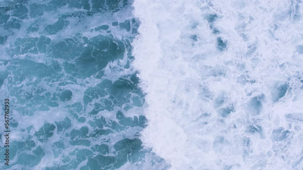 summer nature intro ocen splashing waves