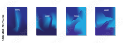 collection of abstract backgrounds with beautiful gradation colors, colorful backgrounds for poster flyer banner backdrop.vertical banner.cool fluid background vector illustration.