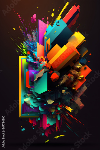 abstract colorful background