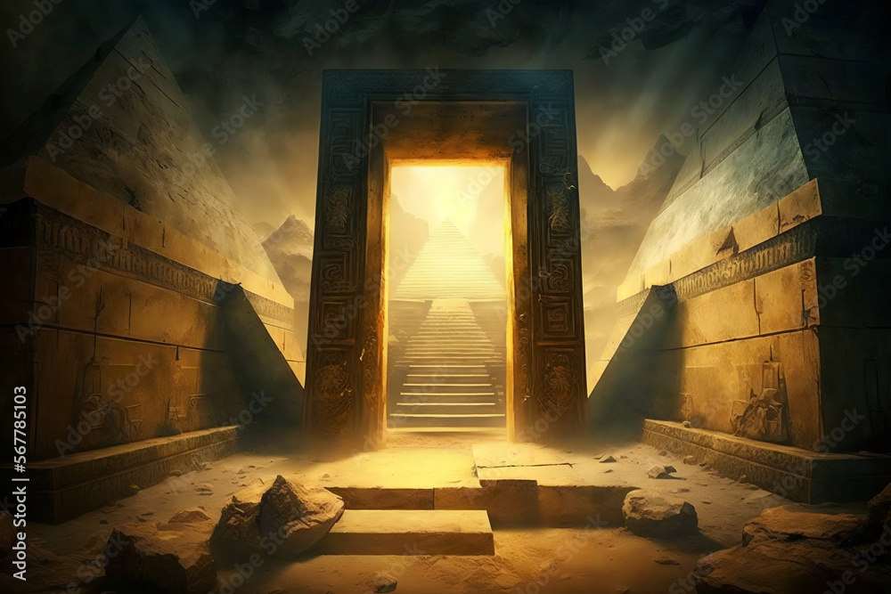 Inside the secret tombs of Egyptian Pharaohs. The tomb of King Tut ...