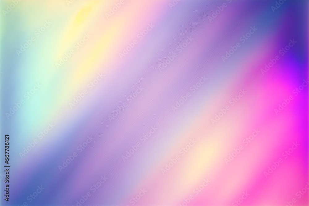 Blurred Abstract Holographic gradient blended rainbow colors with enhanced half tone, digital soft noise and grain textures for trending Lo-Fi background ... Veja mais texture hd ultra definition