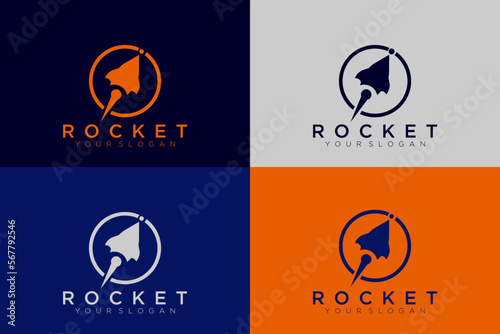 Rocket Logo available in vector