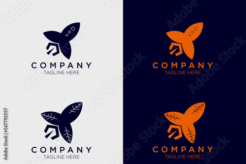 Rocket Logo available in vector
