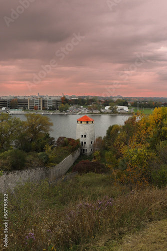 Martello towers located in Kingston, Ontario, Canada photo