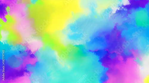                                                             Colorful watercolor paint texture wallpaper