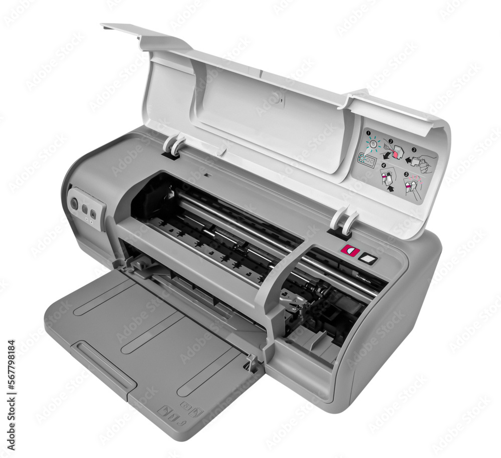 Ink-jet color printer isolated. png transparent Ink-jet color printer isolated. png transparent
