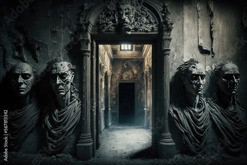 an haunted hall