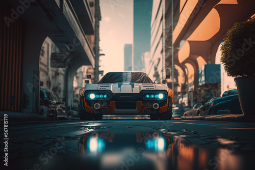 cars in the city