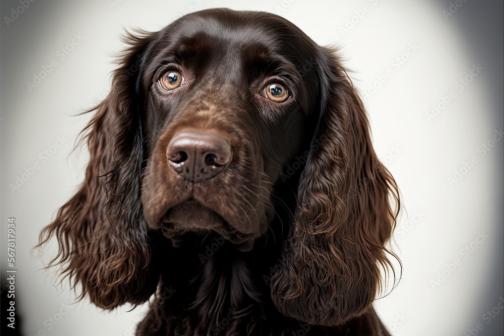 Boykin spaniel dog portrait