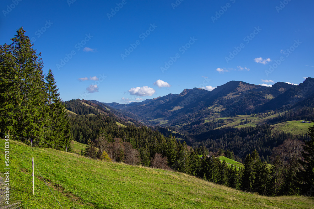 Obraz premium Nagelfluhkette_9669