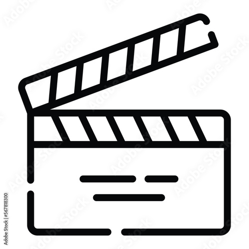 A�clapperboard�is a device used in film making and video production 