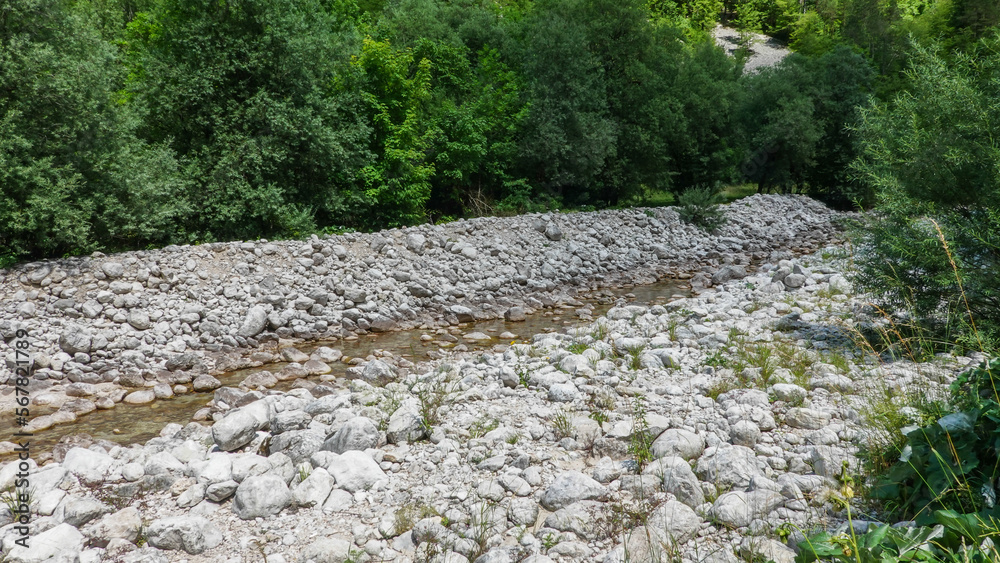 Wanderung durchs Lepenatal im Triglav Nationalpark