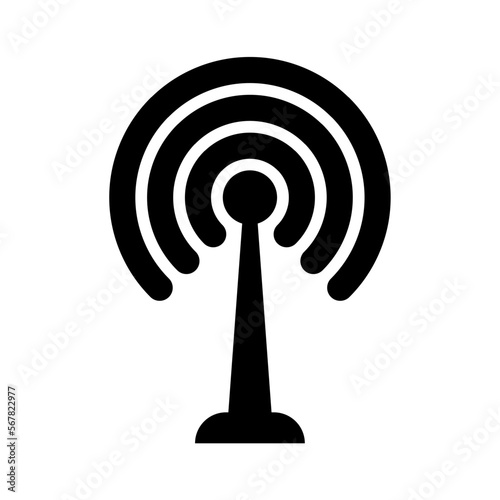 wifi tower vector icon