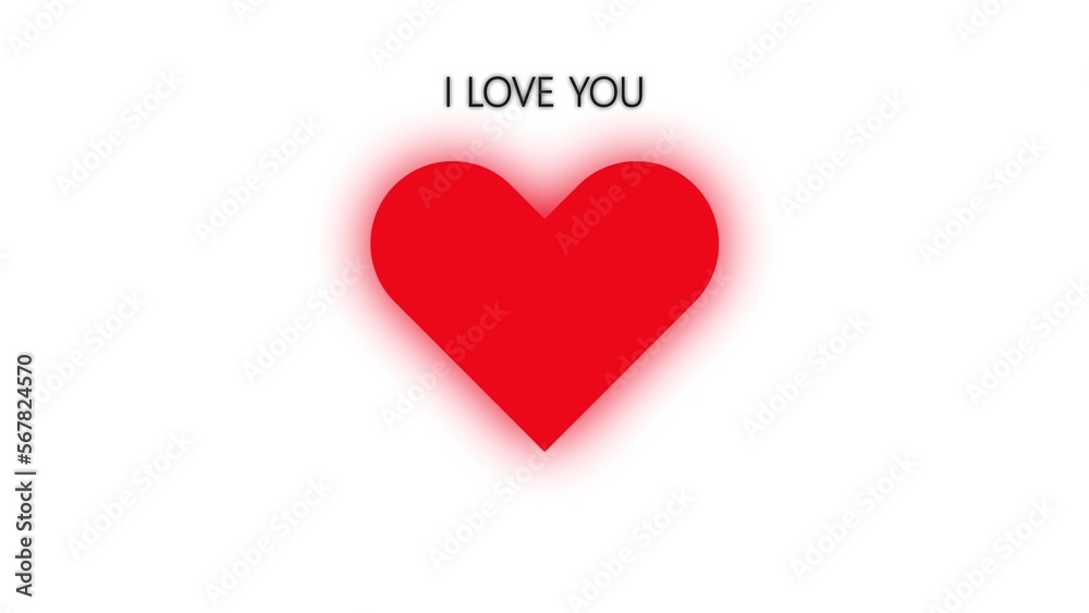 Red heart with a glow with the inscription I love you. Animated inscription on the heart transparent background motion design. heart is beating. Romantic background. Love wedding valentine's day date Red heart with a glow with the inscription I love you. Animated inscription on the heart transparent background motion design. heart is beating. Romantic background. Love wedding valentine's day date