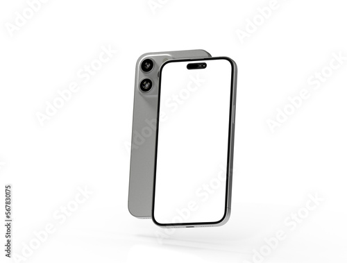 mobile smartphone device digital isolated 3d
