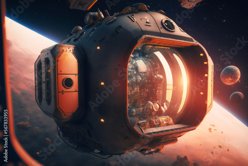 Wallpaper Mural The future of space exploration and the role of technology in space travel Torontodigital.ca