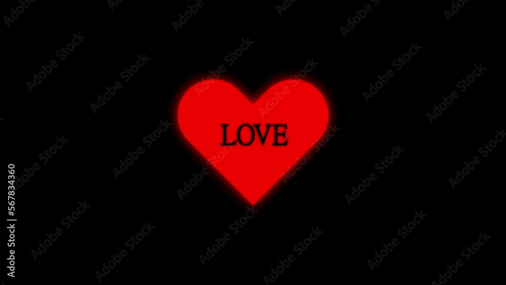 The inscription love on a red heart. Animation transparent background motion design. A heart with an inscription. Romantic background. Love wedding Valentine's day date 4k. The inscription love on a red heart. Animation transparent background motion design. A heart with an inscription. Romantic background. Love wedding Valentine's day date 4k.