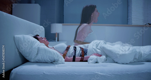 Photos Woman Suffering From Sleep Paralysis