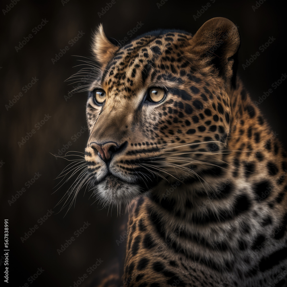 Leopard Portrait-Persian Leopard