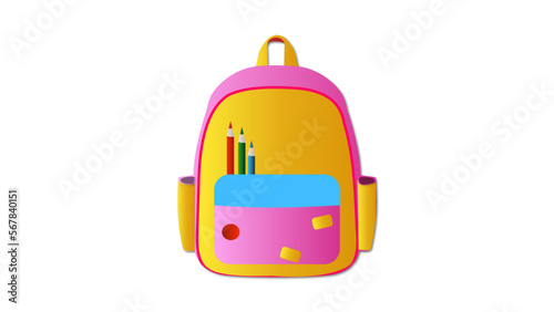 backpack for kids, colorful, back to school