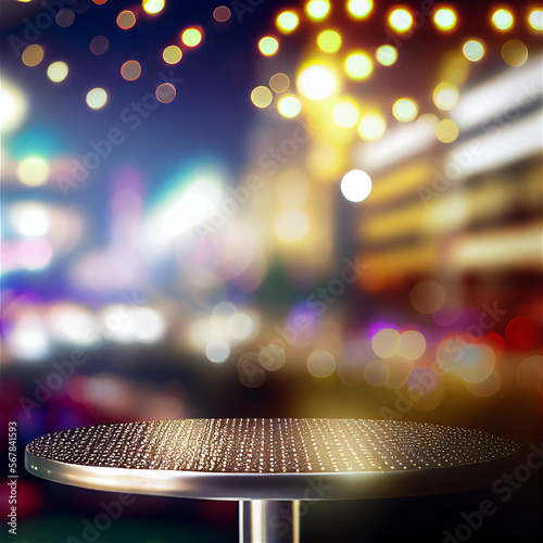 Nightclub background with a...