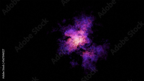  Nebula, 3D illustration, 3D rendering