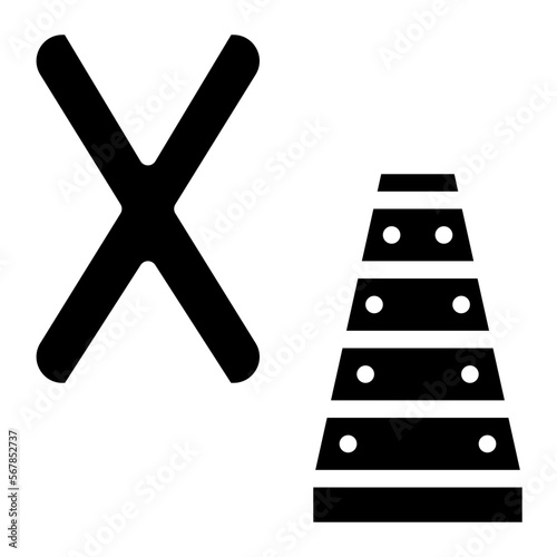 x capital letter alphabet xylophone