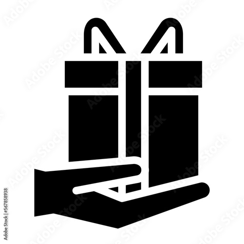 give present donate happy