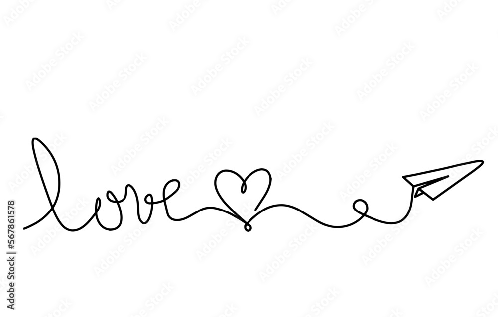 Calligraphic inscription of word Calligraphic inscription of word