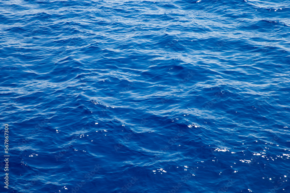 Fototapeta premium blue background of sea water