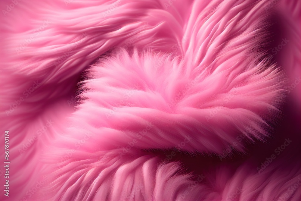 pink plush background