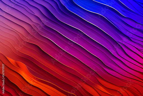 blue to red gradient, 3d rendered, background image made with Generative AI