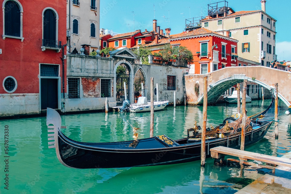 Obraz premium Gand Canal Venice, gondola, Italy